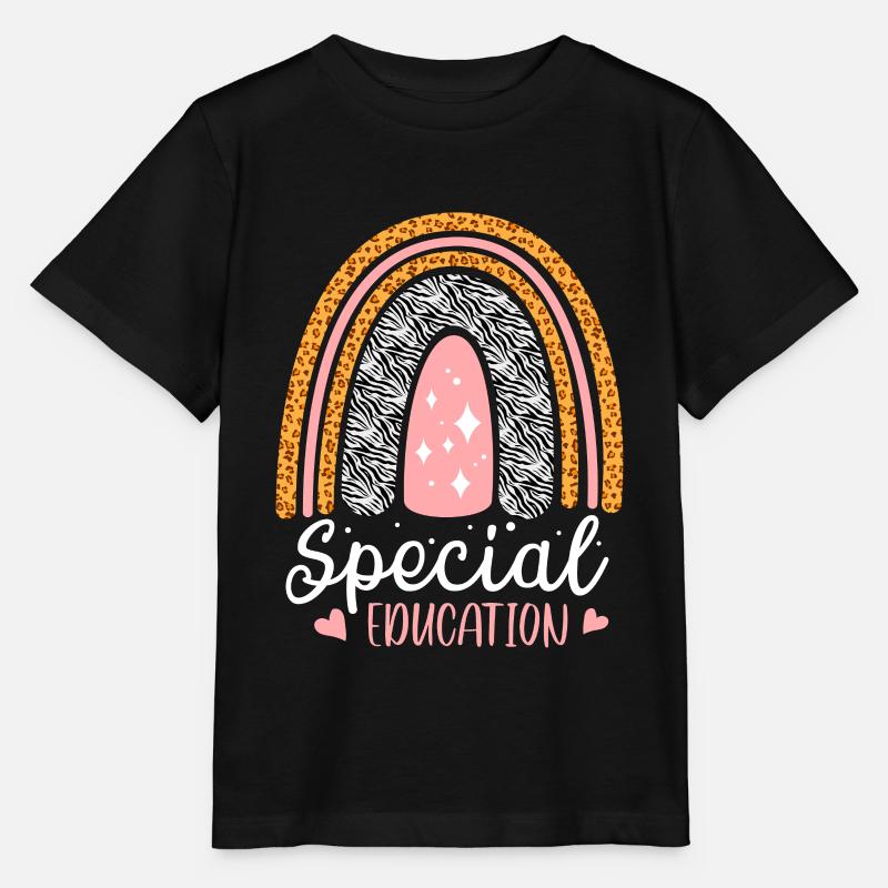 Conception de l’éducation de l’enfance en difficulté pour l’éducation de l’enfance en - T-shirt bio MINI CREATOR Stanley/Stella Enfant - noir