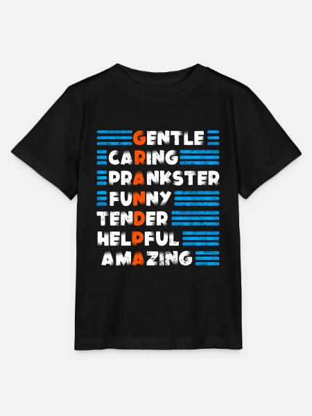 Großvater-qualitäts-entwurf Für Großvater - Stanley/Stella Kinder T-Shirt MINI CREATOR - Schwarz