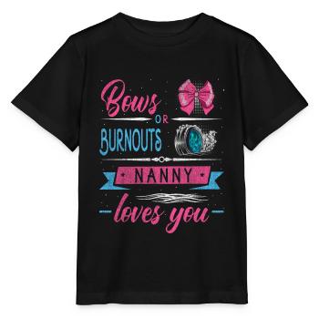 Grinding Or Burnouts Nounou Vous Aime Pour - T-shirt bio MINI CREATOR Stanley/Stella Enfant - noir - Devant - Mikhail (115cm)