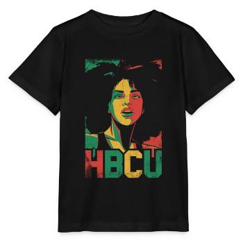 Hbcu pour les fiers Afro-Américains - T-shirt bio MINI CREATOR Stanley/Stella Enfant - noir - Devant - Mikhail (115cm)