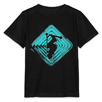 cascade scooter trick scooter - T-shirt bio MINI CREATOR Stanley/Stella Enfant - noir - Devant - Mikhail (115cm)