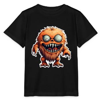 Halloween Monsters - Stanley/Stella MINI CREATOR Kids’ T-Shirt - black - Front - Mikhail (115cm)