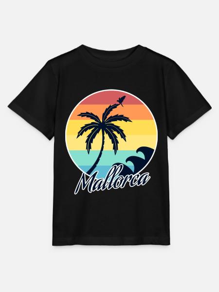 Mallorca - Stanley/Stella Kinder T-Shirt MINI CREATOR  - Schwarz