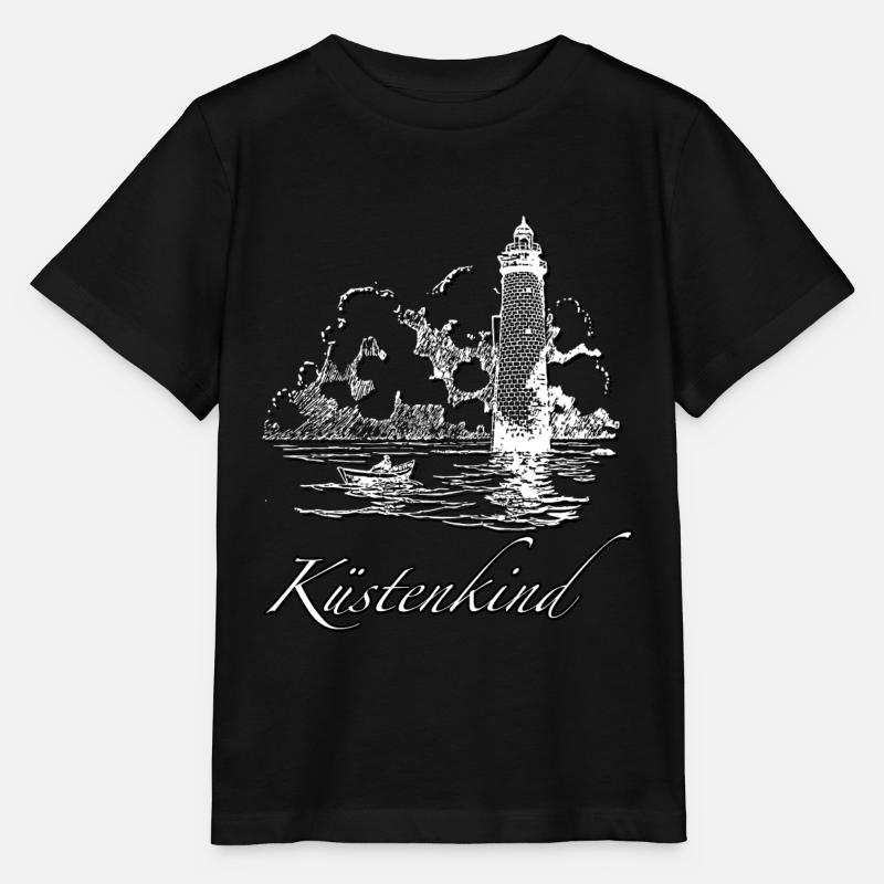 Coastal child - Stanley/Stella MINI CREATOR Kids’ T-Shirt - black