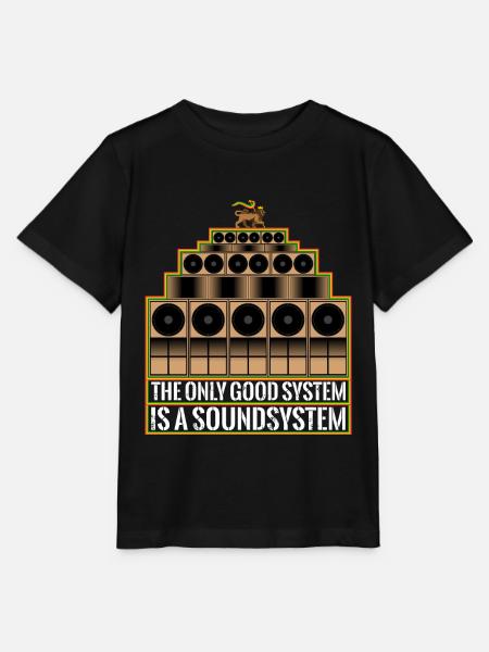 Good Lion Soundsystem - Stanley/Stella Kinder T-Shirt MINI CREATOR - Schwarz