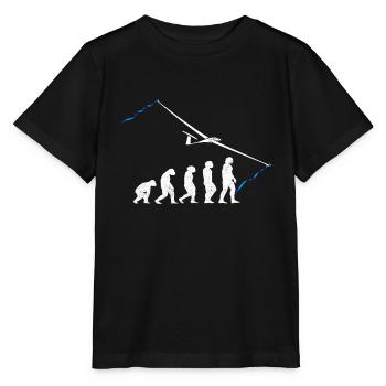 Planeur de glisse évolution planeur - T-shirt bio MINI CREATOR Stanley/Stella Enfant - noir - Devant - Mikhail (115cm)