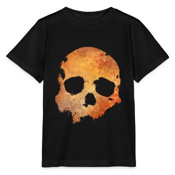 Schädel - Stanley/Stella Kinder T-Shirt MINI CREATOR  - Schwarz - Vorne - Mikhail (115cm)