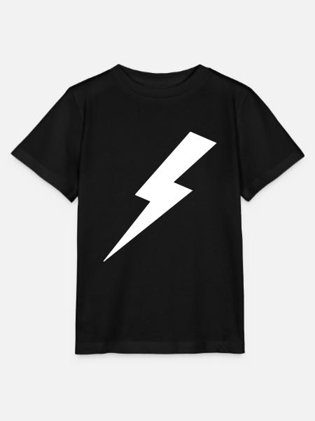 Lightning Bolt - Stanley/Stella Kinder T-Shirt MINI CREATOR - Schwarz