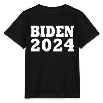 Joe biden 2024 - Stanley/Stella MINI CREATOR Kids’ T-Shirt - black - Front - Mikhail (115cm)