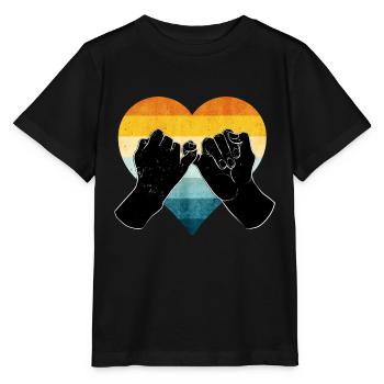Freundschaft - Stanley/Stella Kinder T-Shirt MINI CREATOR  - Schwarz - Vorne - Mikhail (115cm)