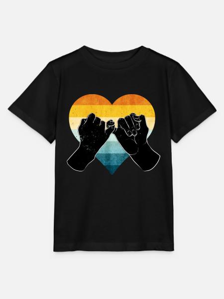Freundschaft - Stanley/Stella Kinder T-Shirt MINI CREATOR  - Schwarz