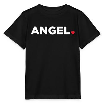 Angel - Stanley/Stella MINI CREATOR Kids’ T-Shirt - black - Front - Mikhail (115cm)