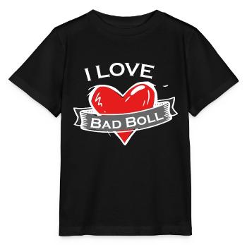 Bad Boll - Ich liebe Stadtnamen in Tattoo Stil - Stanley/Stella Kinder T-Shirt MINI CREATOR  - Schwarz - Vorne - Mikhail (115cm)