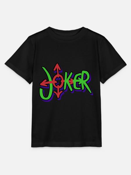 Joker - Stanley/Stella Kinder T-Shirt MINI CREATOR - Schwarz