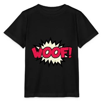 Woof! - T-shirt bio MINI CREATOR Stanley/Stella Enfant - noir - Devant - Mikhail (115cm)