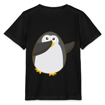 PENGUIN DAB - T-shirt bio MINI CREATOR Stanley/Stella Enfant - noir - Devant - Mikhail (115cm)