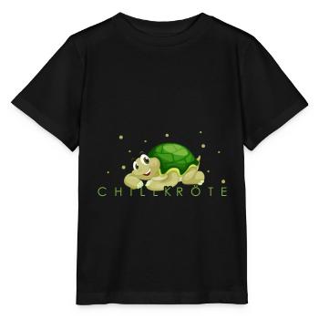 Tortue crapaud - T-shirt bio MINI CREATOR Stanley/Stella Enfant - noir - Devant - Mikhail (115cm)