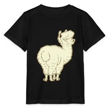 Alpaga alpaga - T-shirt bio MINI CREATOR Stanley/Stella Enfant - noir - Devant - Mikhail (115cm)