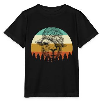 Alpaga alpaga - T-shirt bio MINI CREATOR Stanley/Stella Enfant - noir - Devant - Mikhail (115cm)