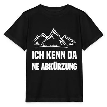 ich kenn da ne Abkürzung - Stanley/Stella Kinder T-Shirt MINI CREATOR  - Schwarz - Vorne - Mikhail (115cm)