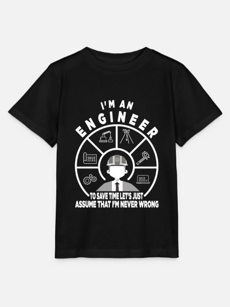 Ingenieur Beruf Bauingenieur Bauleiter Studium - Stanley/Stella Kinder T-Shirt MINI CREATOR - Schwarz