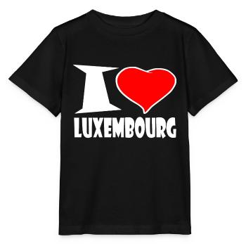 Luxemburg - Stanley/Stella Kinder T-Shirt MINI CREATOR  - Schwarz - Vorne - Mikhail (115cm)