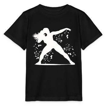 Shot Putter Colorsplash Shot Put - Stanley/Stella MINI CREATOR Kids’ T-Shirt - black - Front - Mikhail (115cm)