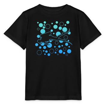 diving scuba diver - Stanley/Stella Kinder T-Shirt MINI CREATOR  - Schwarz - Vorne - Mikhail (115cm)