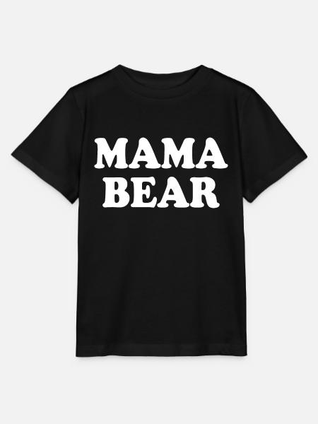 Mama bear - Stanley/Stella Kinder T-Shirt MINI CREATOR  - Schwarz