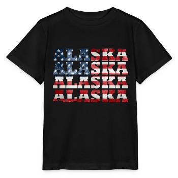Alaska - Stanley/Stella Kinder T-Shirt MINI CREATOR  - Schwarz - Vorne - Mikhail (115cm)