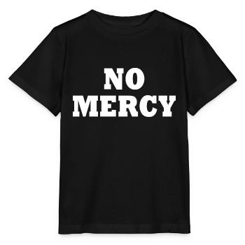 No mercy - Stanley/Stella MINI CREATOR Kids’ T-Shirt - black - Front - Mikhail (115cm)