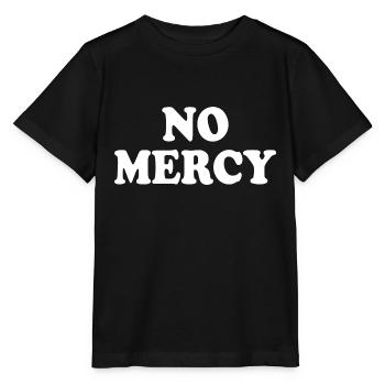 No mercy - Stanley/Stella MINI CREATOR Kids’ T-Shirt - black - Front - Mikhail (115cm)