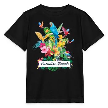 Paradise Beach - Stanley/Stella MINI CREATOR Kids’ T-Shirt - black - Front - Mikhail (115cm)