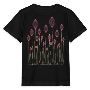 Pflanzen Dekorativ - Stanley/Stella Kinder T-Shirt MINI CREATOR  - Schwarz - Vorne - Mikhail (115cm)