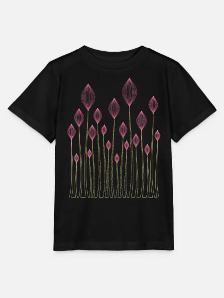 Pflanzen Dekorativ - Stanley/Stella Kinder T-Shirt MINI CREATOR  - Schwarz