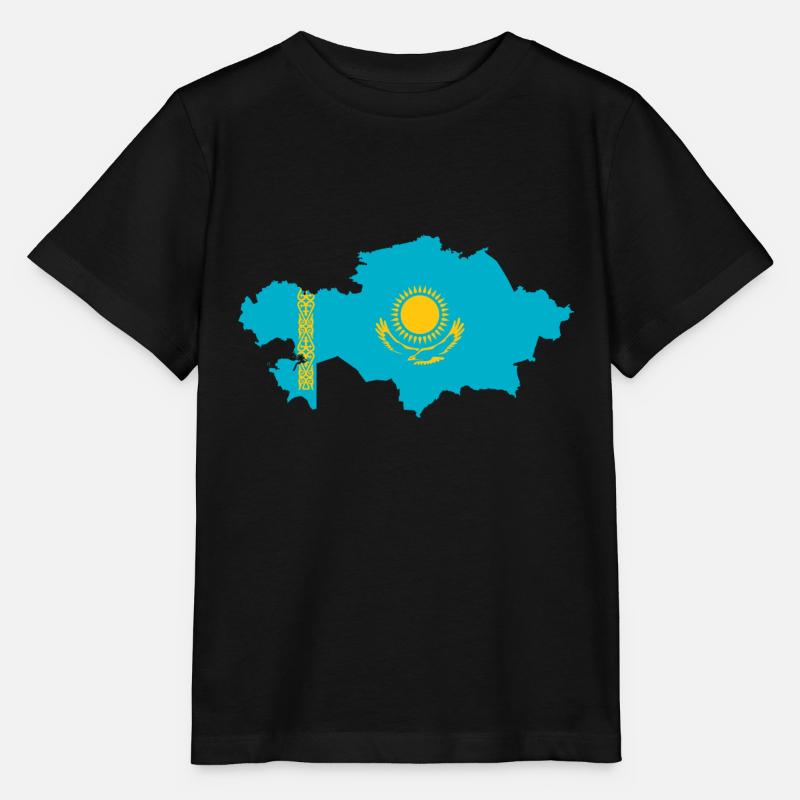 Kasachstan - Stanley/Stella Kinder T-Shirt MINI CREATOR  - Schwarz
