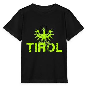 Tirol - Stanley/Stella Kinder T-Shirt MINI CREATOR  - Schwarz - Vorne - Mikhail (115cm)