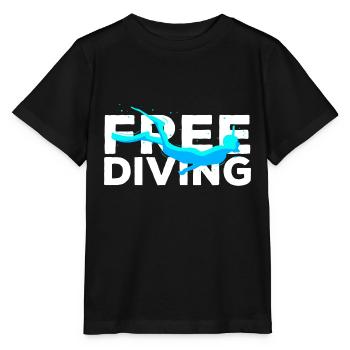 Apnoetauchen Freitaucher Tauchen Taucher Geschenk - Stanley/Stella Kinder T-Shirt MINI CREATOR  - Schwarz - Vorne - Mikhail (115cm)