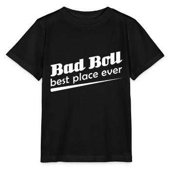 Bad Boll - Stadt best place ever - Stanley/Stella Kinder T-Shirt MINI CREATOR  - Schwarz - Vorne - Mikhail (115cm)