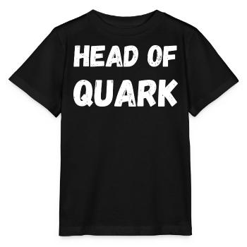 Head of Quark. Fitness CEO Kraftsport Sport Foodie - Stanley/Stella Kinder T-Shirt MINI CREATOR  - Schwarz - Vorne - Mikhail (115cm)