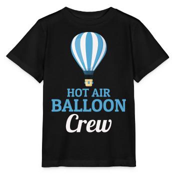 Montgolfière Montgolfière Montgolfière - T-shirt bio MINI CREATOR Stanley/Stella Enfant - noir - Devant - Mikhail (115cm)