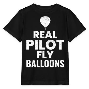 Montgolfière Montgolfière Montgolfière - T-shirt bio MINI CREATOR Stanley/Stella Enfant - noir - Devant - Mikhail (115cm)