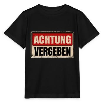 ACHTUNG VERGEBEN - Stanley/Stella Kinder T-Shirt MINI CREATOR  - Schwarz - Vorne - Mikhail (115cm)
