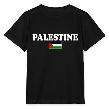 palestina - Stanley/Stella MINI CREATOR Kids’ T-Shirt - black - Front - Mikhail (115cm)