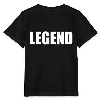 Legend - Stanley/Stella MINI CREATOR Kids’ T-Shirt - black - Front - Mikhail (115cm)