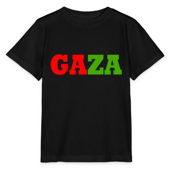 Gaza - Stanley/Stella MINI CREATOR Kids’ T-Shirt - black - Front - Mikhail (115cm)