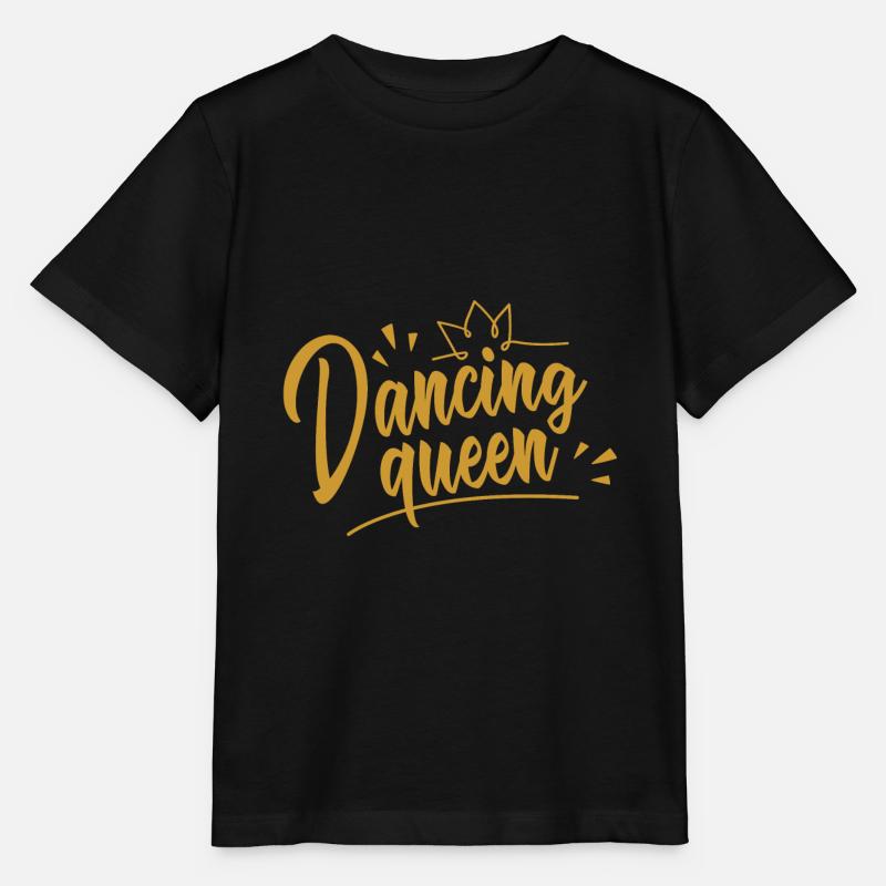 Dancing Queen - Stanley/Stella MINI CREATOR Kids’ T-Shirt - black