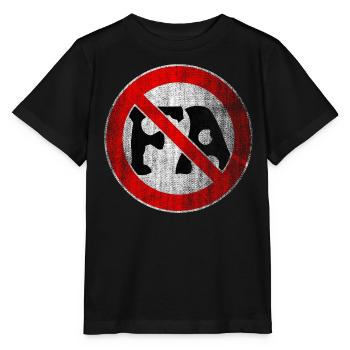 Antifa italien Italie - T-shirt bio MINI CREATOR Stanley/Stella Enfant - noir - Devant - Mikhail (115cm)