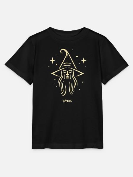 Magier Emblem - Stanley/Stella Kinder T-Shirt MINI CREATOR - Schwarz