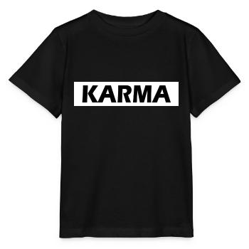 Karma - Stanley/Stella Kinder T-Shirt MINI CREATOR  - Schwarz - Vorne - Mikhail (115cm)